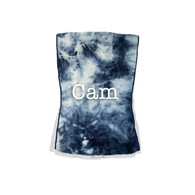 Burp Cloth, Tie Dye Blue 