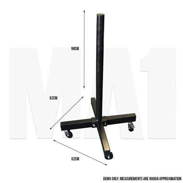 MA1 Mobile Bumper Plate Rack
