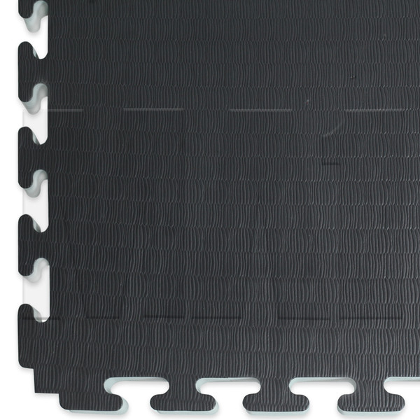 Premium Jigsaw Mat - Black and Grey, 1M x 1M x 40mm