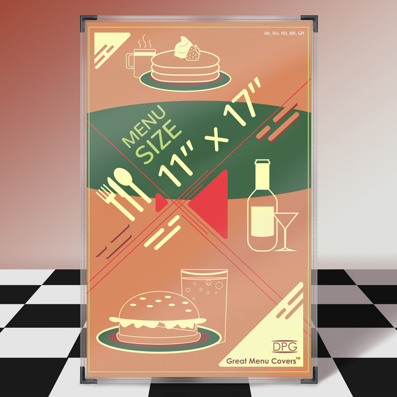11" x 17" Route 66 Retro