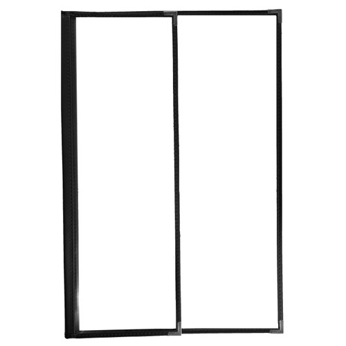 11x17 Cafe Menu Cover with Left Half Page Flap Vinyl Trim 25-Pack 11x17 Cafe Menu Cover with Left Half Page Flap Vinyl Trim 25-Pack