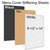 8.5x11 Stiffening sheets made out of cardboard and chipboard to restaurant menu covers feel more rigid and sturdy. Offered in white , black and natural tan kraft styles.