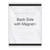 8.5x11 Magnetic Clear Vinyl Sign Holder – Portrait View – 25-Pack