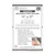 11x17 clear vinyl plastic sign holder with magnetic strips for mounting on metal surfaces.