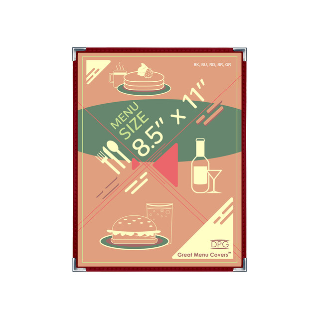 Add-A-Menu-Page Inserts - 8.5” x 11” Menu Cover Add-A-Page Menu Inserts ...