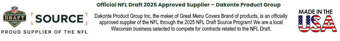 NFL Approved 2025 Draft Supplier