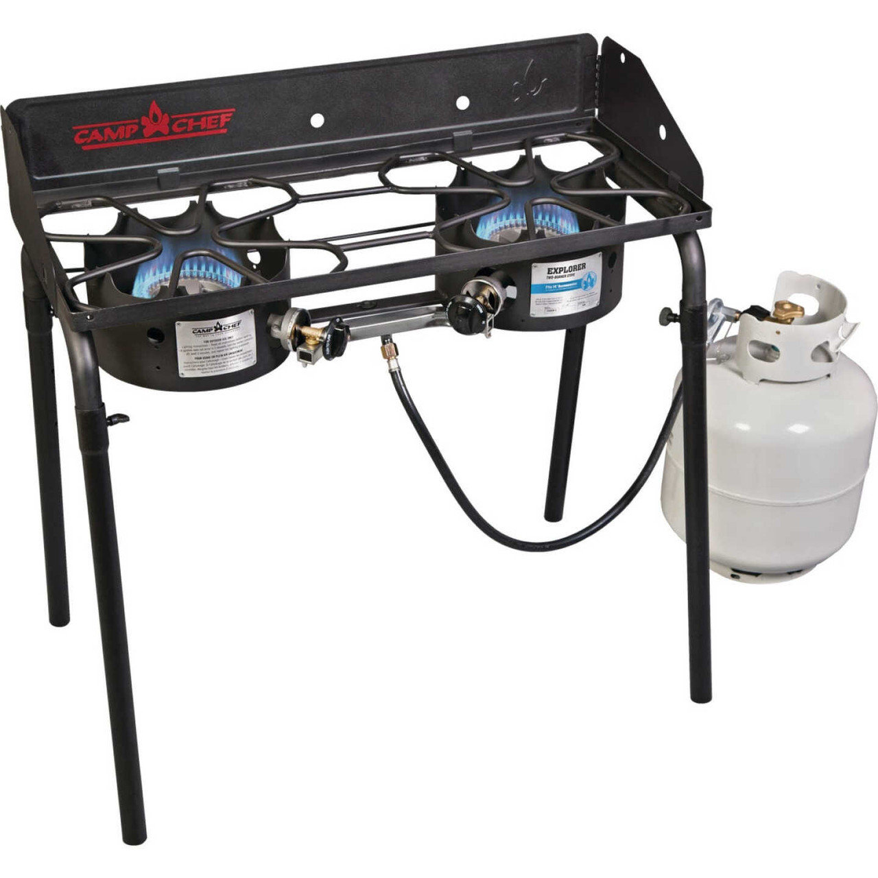 Camp Chef Explorer 2-Burner 60,000 BTU LP Gas Outdoor Cooking