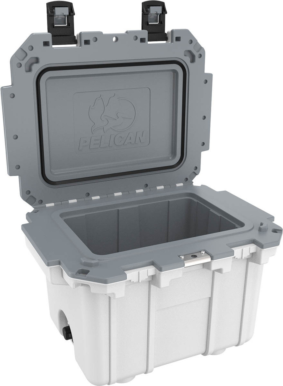 Pelican Elite 30-Qt. Cooler, White & Gray - Samson Outdoor