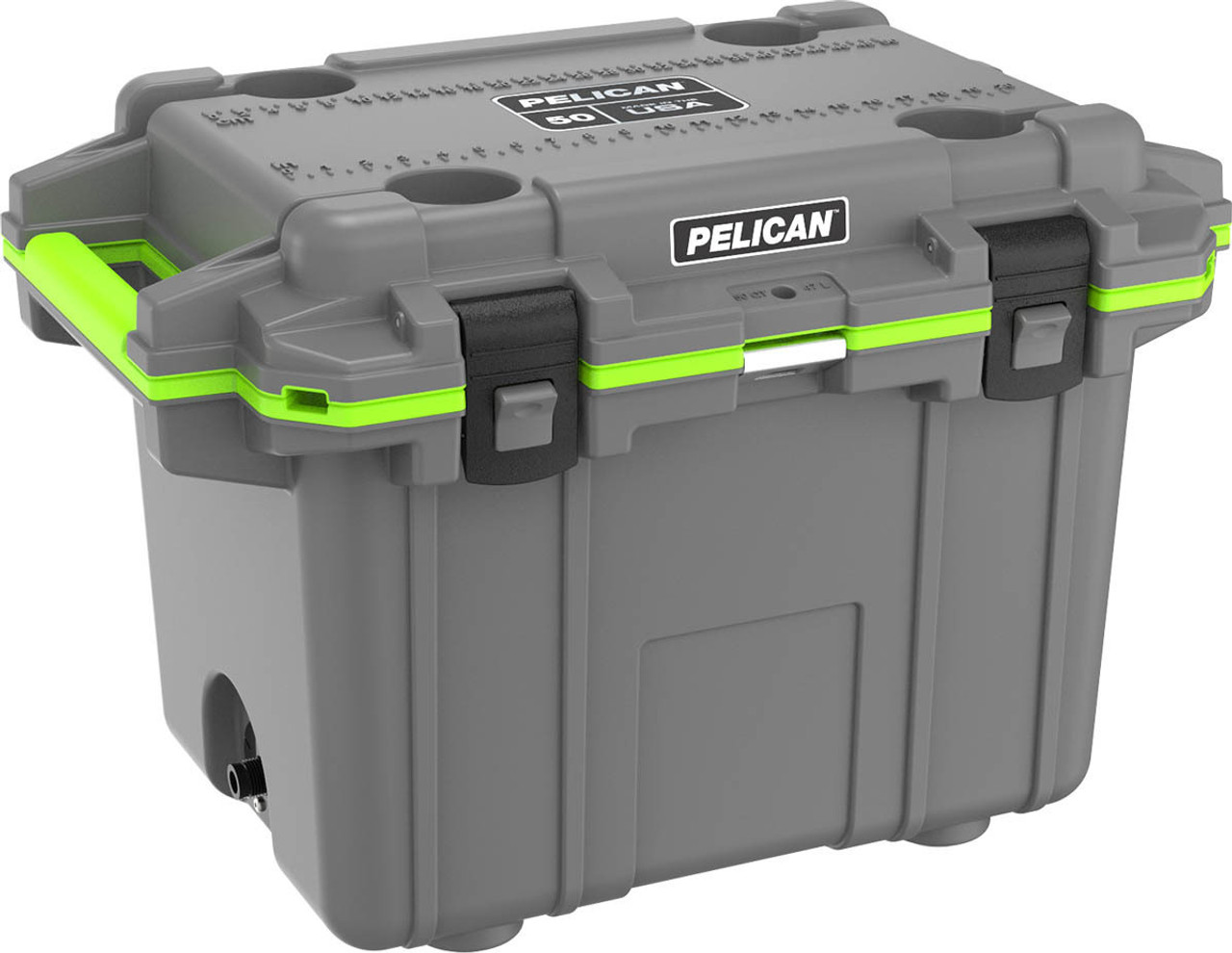 週末限定タイムセール》 プロキュアエースPELICAN 50QT エリートクーラー タンXオレンジ 337-8256 50Q-2-TANORG 1台 