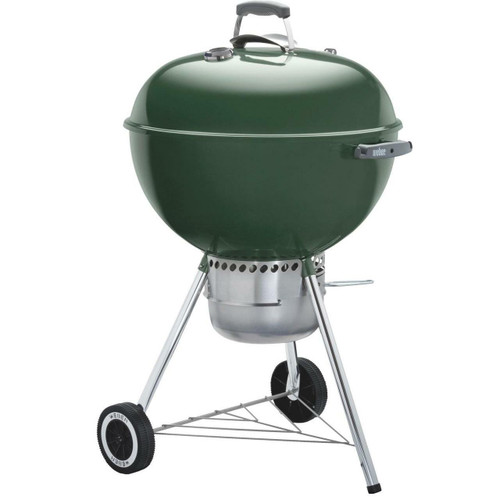 Weber Original Kettle 22 In. Dia. Green Premium Charcoal Grill