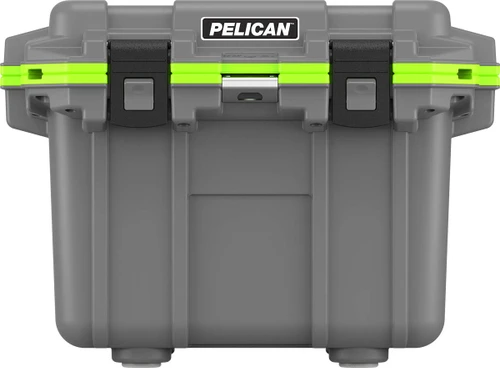 Pelican Elite 30-Qt. Cooler, Dark Gray & Green