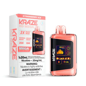 Kraze HD Mega - Strawberry Ice (20mg/ml)