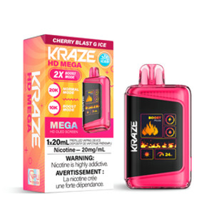 Kraze HD Mega Cherry Blast G Ice