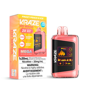 Kraze HD Mega Frizzy Peach G Ice