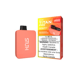 STLTH TITAN PRO DISPOSABLE - PEACH BANANA ICE (20mg/20ml) [ON]