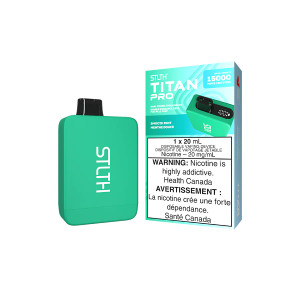 STLTH TITAN PRO DISPOSABLE - SMOOTH MINT (20mg/20ml) [ON]
