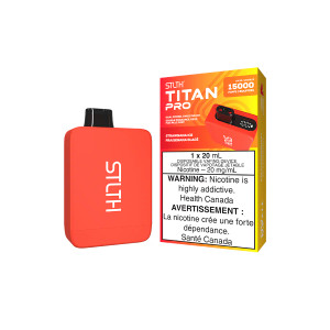 STLTH TITAN PRO DISPOSABLE - STRAWNANA ICE (20mg/20ml) [ON]