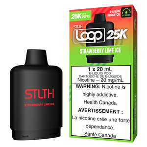 STLTH Loop 2 25K Pod - Strawberry Lime Ice (20mg/20ml)