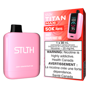 STLTH Titan Max Disposables 50K - Juicy Grapefruit Ice (20mg/30ml)