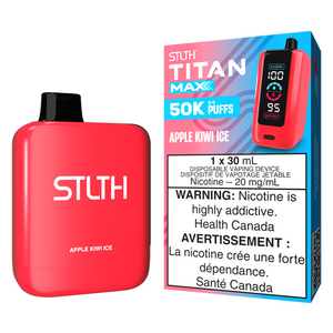 STLTH Titan Max Disposables 50K - Apple Kiwi Ice (20mg/30ml)