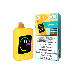 STLTH 60 K Disposables - Banana Ice (20mg/25ml)