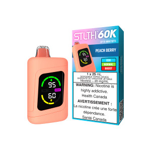 STLTH 60 K Disposables - Peach Berry (20mg/25ml)