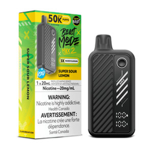 Flavour Beast Beast Mode Max 2 Disposable - Super Sour Lemon (20ml/mg) Flavour Beast Beast Mode Max 2 Disposable - Super Sour Lemon (20ml/mg)