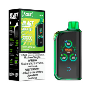 Drip'n by Envi x Fasta Blast 30K Disposable - Green Apple Ice + Tangy Blast (20mg/20ml) Drip'n by Envi x Fasta Blast 30K Disposable - Green Apple Ice + Tangy Blast (20mg/20ml)