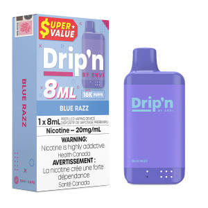 Drip'n 8mL Disposable - Blue Razz (8ml/20mg)