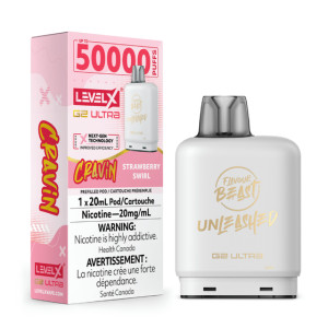 Level X Unleashed G2 Ultra - Cravin' Strawberry Swirl (20ml/20 ml) Level X Unleashed G2 Ultra - Cravin' Strawberry Swirl (20ml/20 ml)