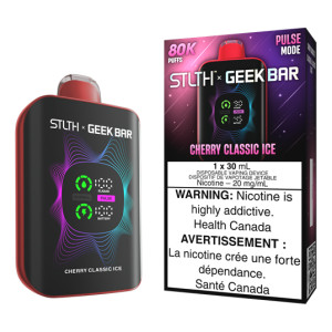 STLTH x Geek Bar 80K, Cherry Classic Ice, 20 mg