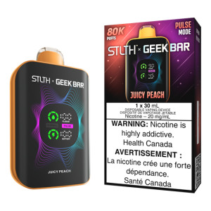 STLTH x Geek Bar 80K, Juicy Peach, 20 mg