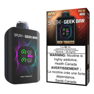 STLTH x Geek Bar 80K, Rich Tobacco, 20 mg