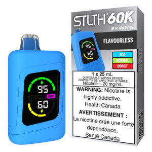 STLTH 60K, Flavourless, 20 mg