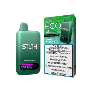 STLTH Eco XL Box - GREEN APPLE ICE (20ml/mg) [ON]