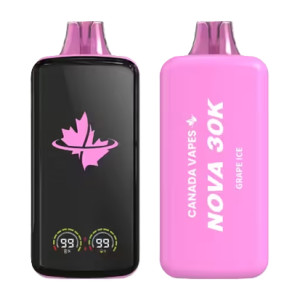 Canada Vapes - Nova 30K - Grape Ice (30ml/20mg)