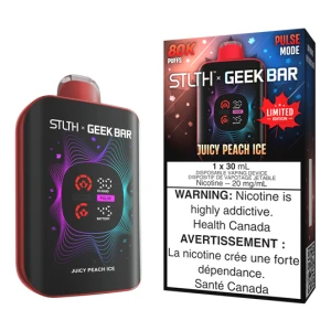 STLTH x Geek Bar 80K - Canada Limited Edition - Juicy Peach Ice (20 mg)