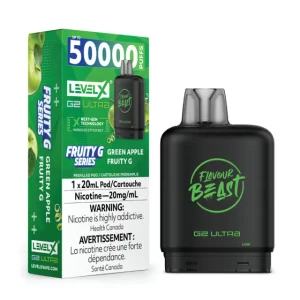 Flavour Beast -Level X G2 Ultra - Green Apple Fruity G (20MG )