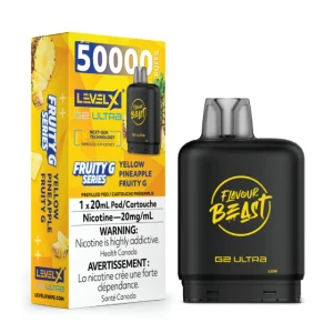 Flavour Beast- Level X  G2 Ultra - Yellow Pineapple Fruity G (20MG )