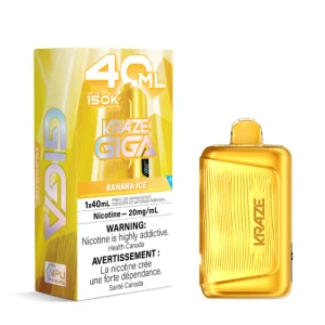 Kraze Giga - Banana Ice (150K/20MG)