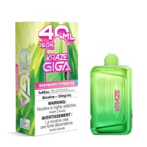 Kraze Giga - Raspberry Citrus Ice (40mL/20MG)