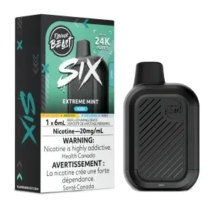 Flavour Beast - SIX - Extreme Mint Iced (20MG/6ML)