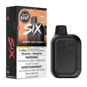 Flavour Beast - SIX - Jumpin' Juicy Peach (20MG/6ML)
