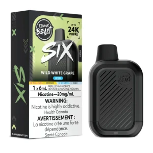 Flavour Beast - SIX - Wild White Grape Iced (20MG/6ML)