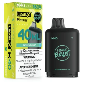 Level X Flavour Beast M Series - Extreme Mint Iced (40ml/20mg)