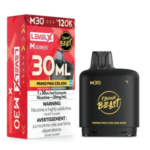 Level X M Series Pod - Flavour Beast - Primo Pina Colada Iced (30ml/20mg)