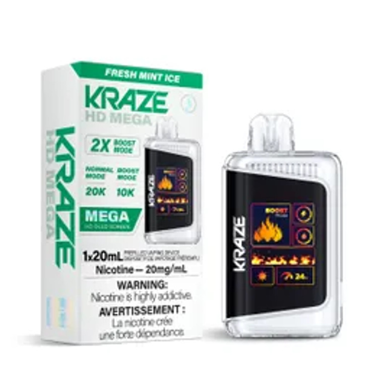 Kraze HD Mega Fresh Mint Ice
