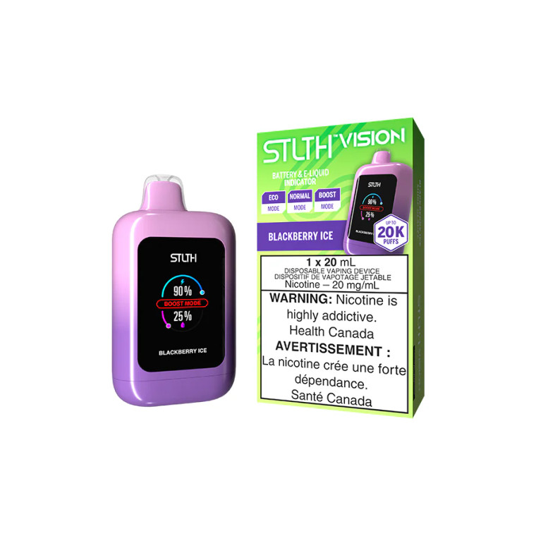 STLTH Vision 20K - Blackberry Ice (20mg/20ml)
