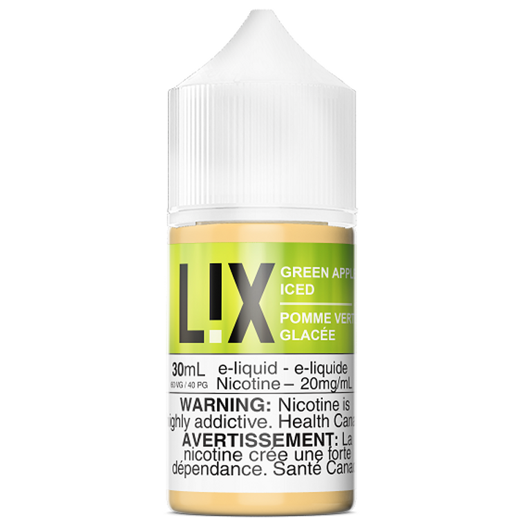 L!X - Green Apple Iced (30ml/20mg)