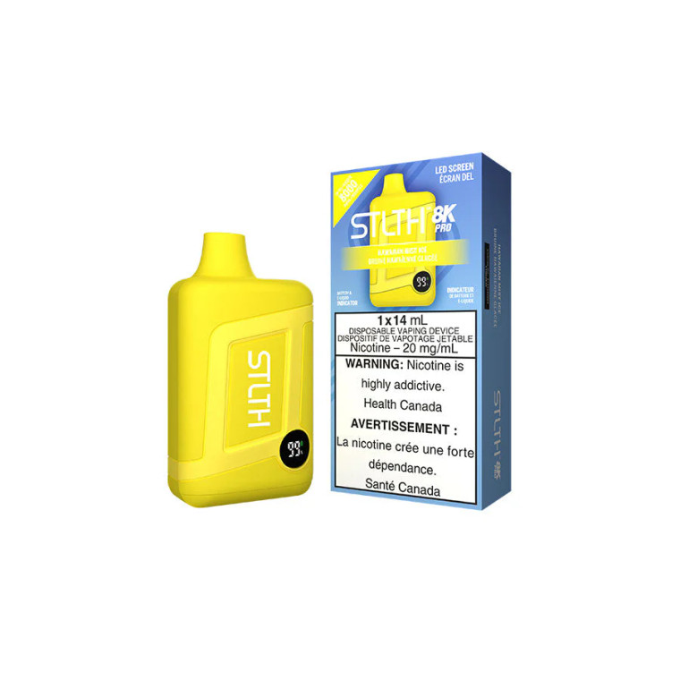 STLTH 8K PRO DISPOSABLE - HAWAIIAN MIST ICE  (20mg/8000 Puffs)